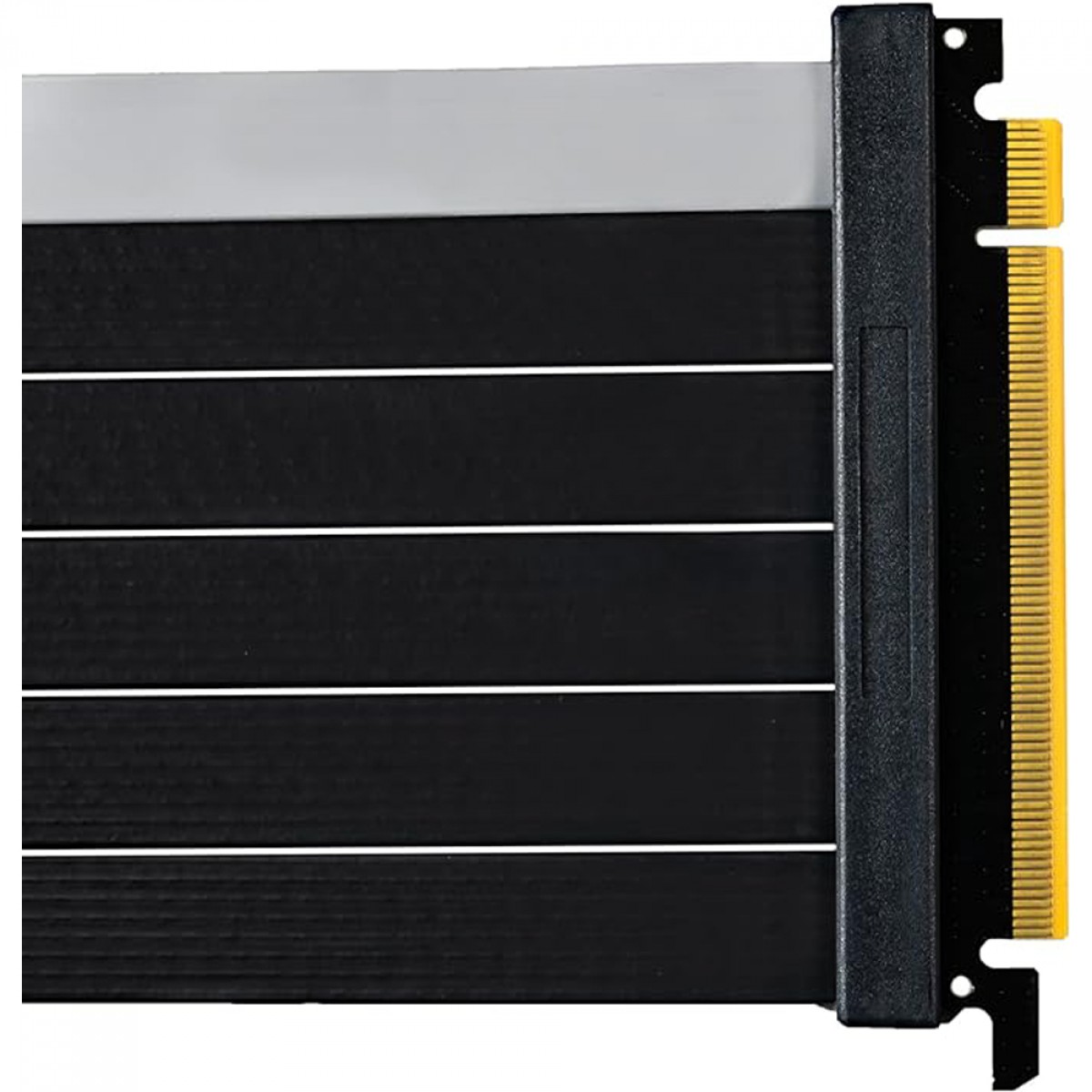Cabo Riser Cooler Master, PCIe 4.0 x16, 200mm V2, Preto, MCA-U002R-KPCI40-200