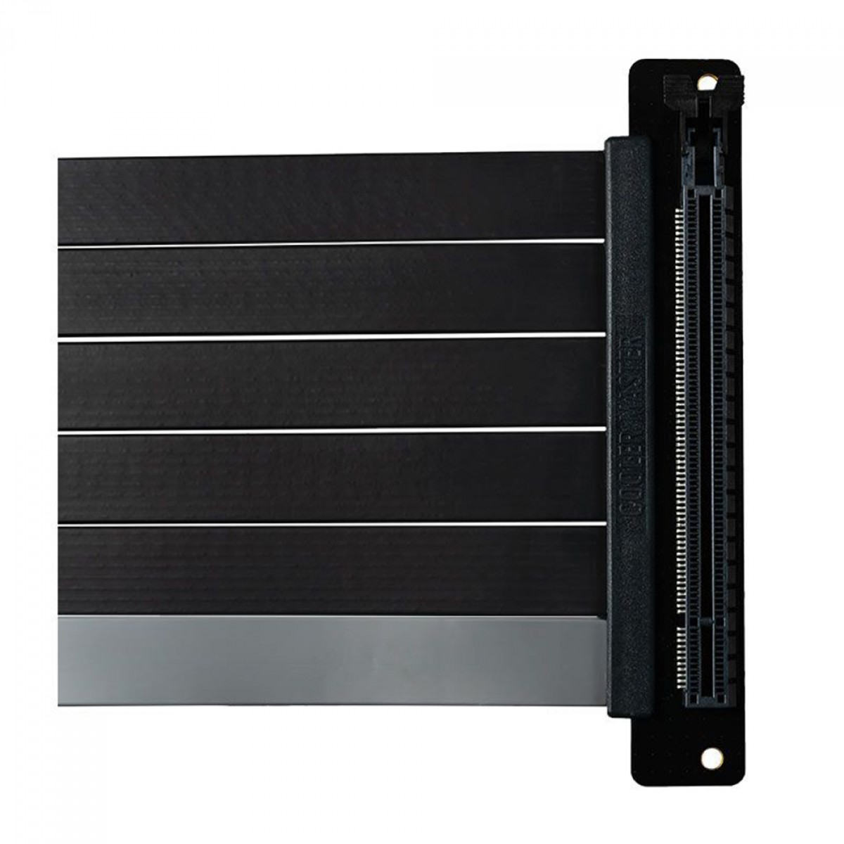 Cabo Riser Cooler Master V2, PCIe 4.0 x16, 300mm, Preto, MCA-U002R-KPCI40-300