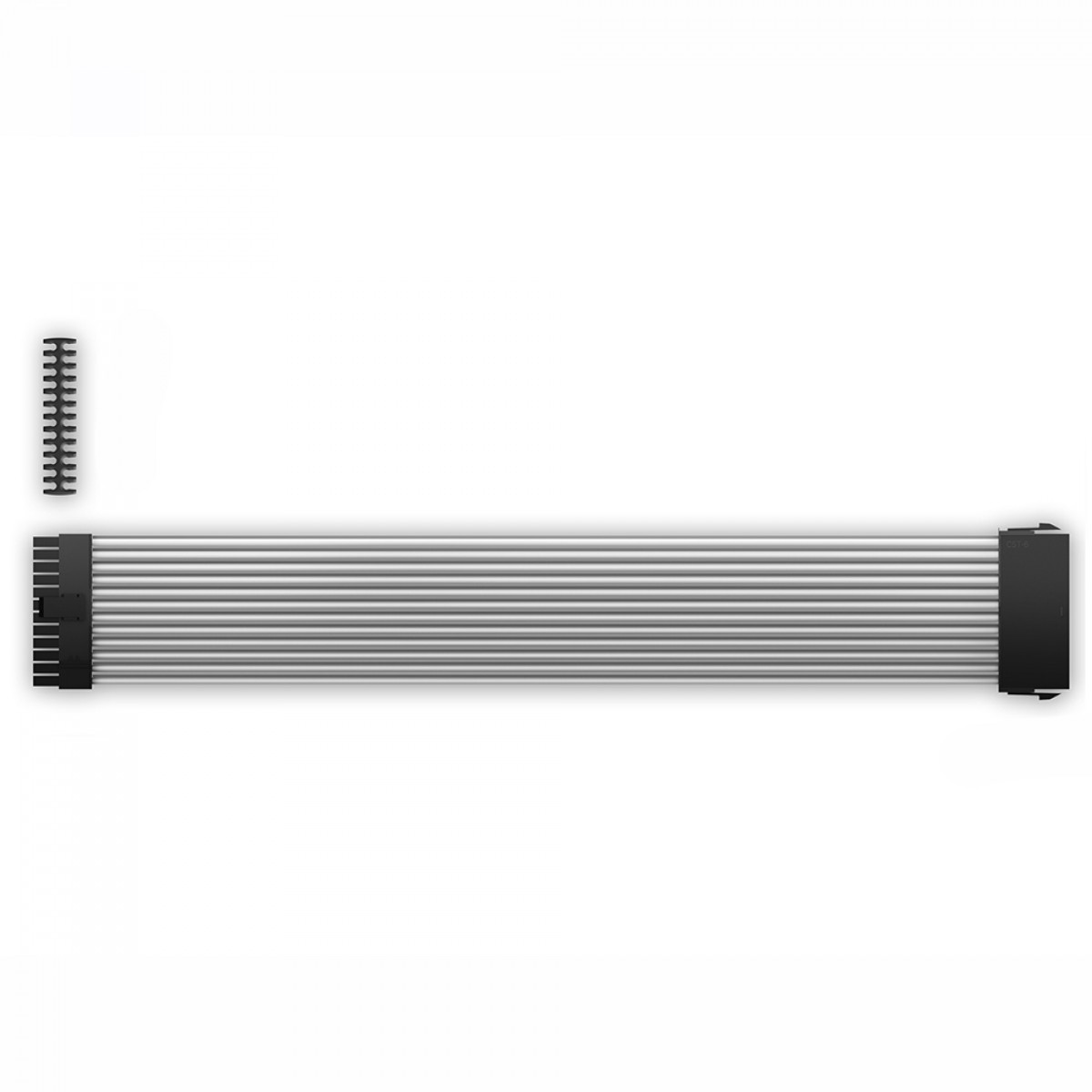 Cabo Sleeved DeepCool, 24 Pinos, 30cm, Branco, DP-EC300-24P-WH