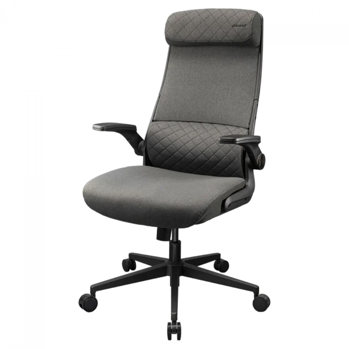 Cadeira Cougar Stryder, Ergonômica, Tecido, Cinza, CGR-STD-GRB