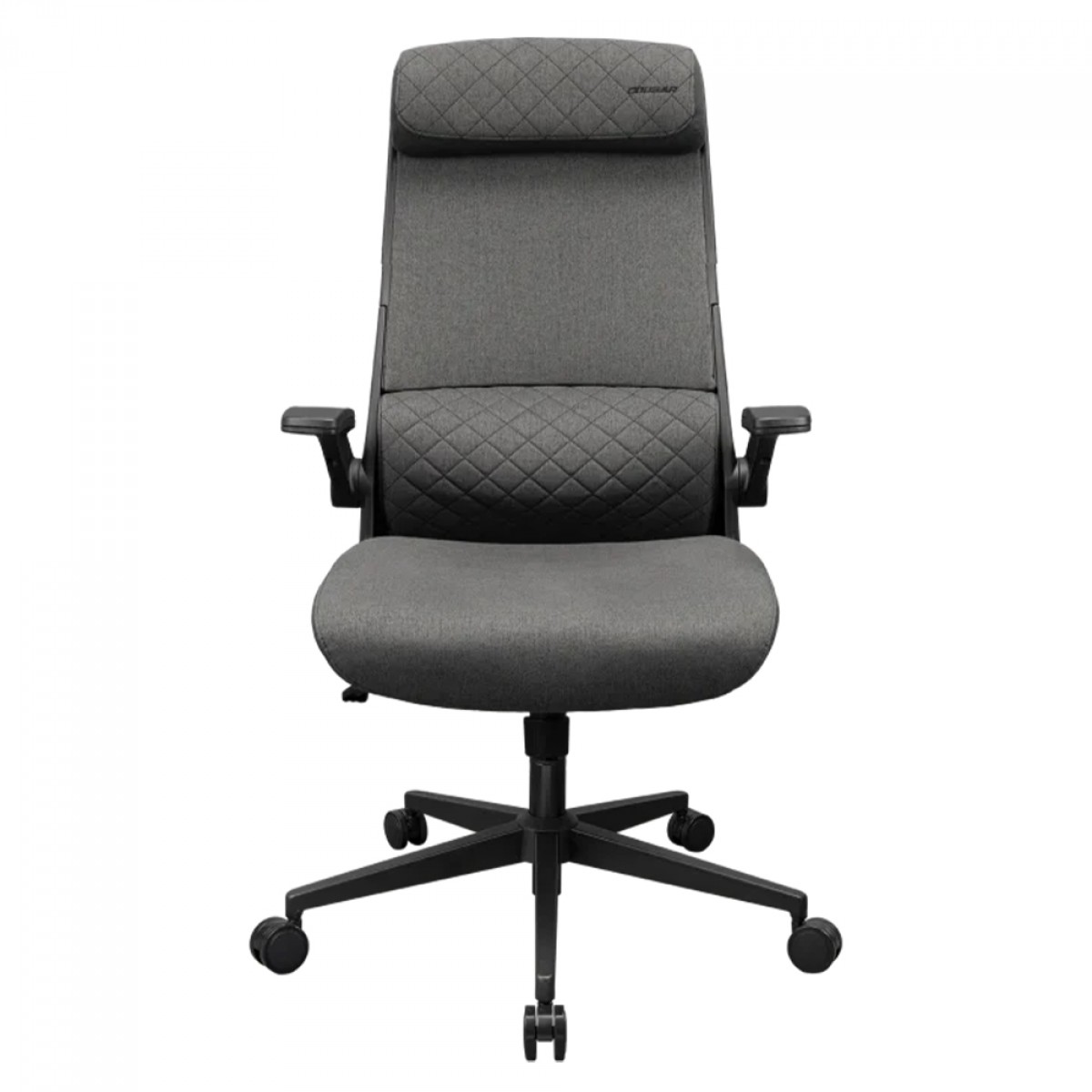 Cadeira Cougar Stryder, Ergonômica, Tecido, Cinza, CGR-STD-GRB