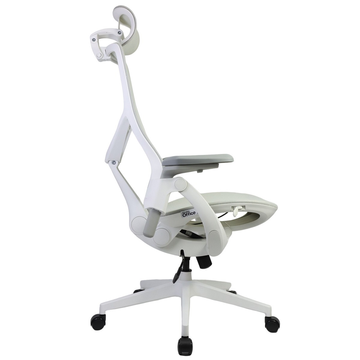 Cadeira de Escritório Dr. Office Adapt, Ajustável, Mesh, 3D, Reclinável, Branca, DR-CH-ADR4DWF