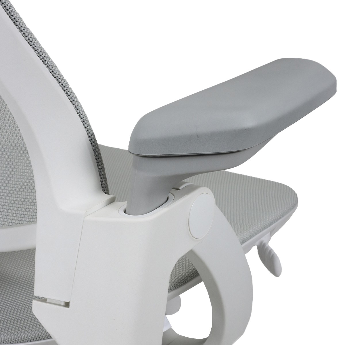 Cadeira de Escritório Dr. Office Adapt, Ajustável, Mesh, 3D, Reclinável, Branca, DR-CH-ADR4DWF