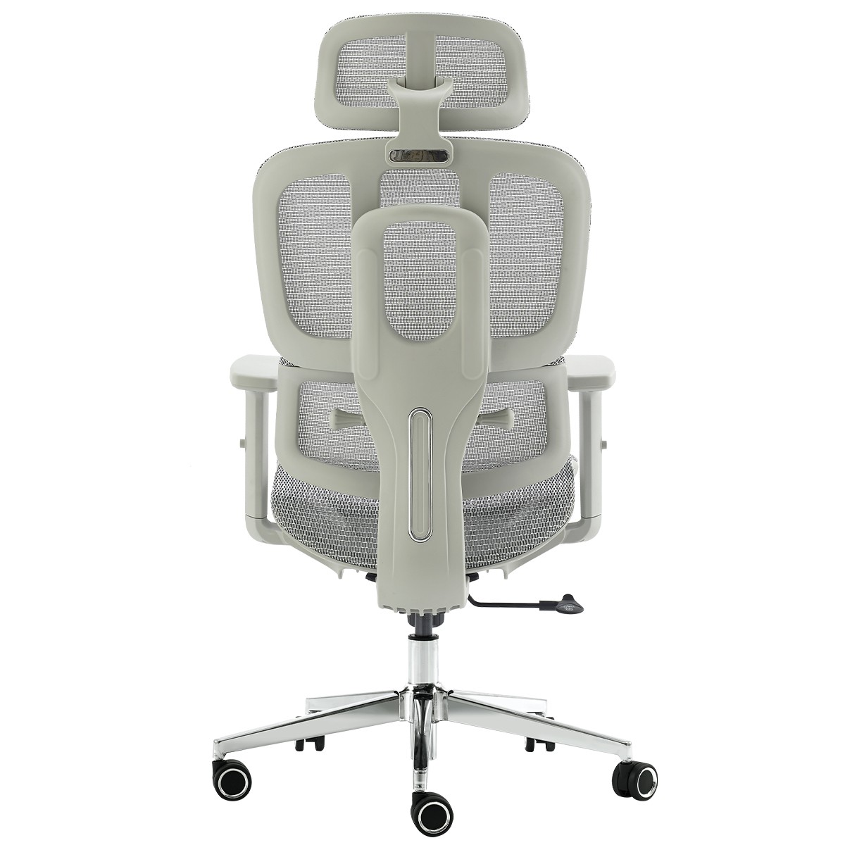 Cadeira de Escritório Dr. Office Business, Mesh, 2D, Ajustável, Suporta até 120kg, Cinza, DR-CH-BNN2DGF