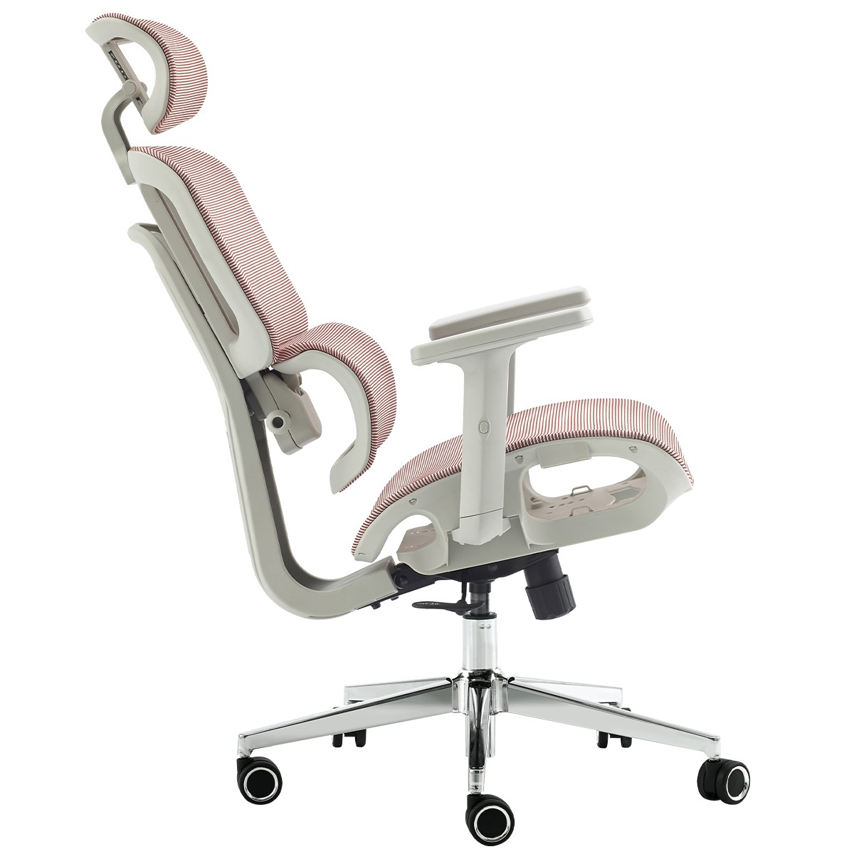 Cadeira de Escritório Dr. Office Business, Mesh, 2D, Ajustável, Suporta até 120kg, Rosa Antigo, DR-CH-BNN2DPF