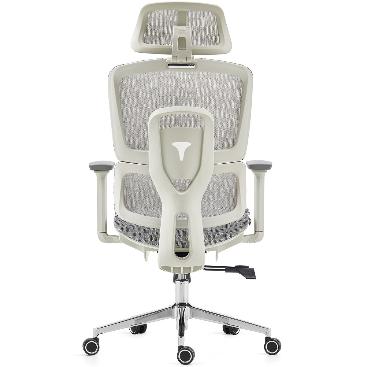 Cadeira de Escritório Dr. Office Business Pro, Cinza, Mesh, 3D, Altura Ajustável, DR-CH-BPR3DGH