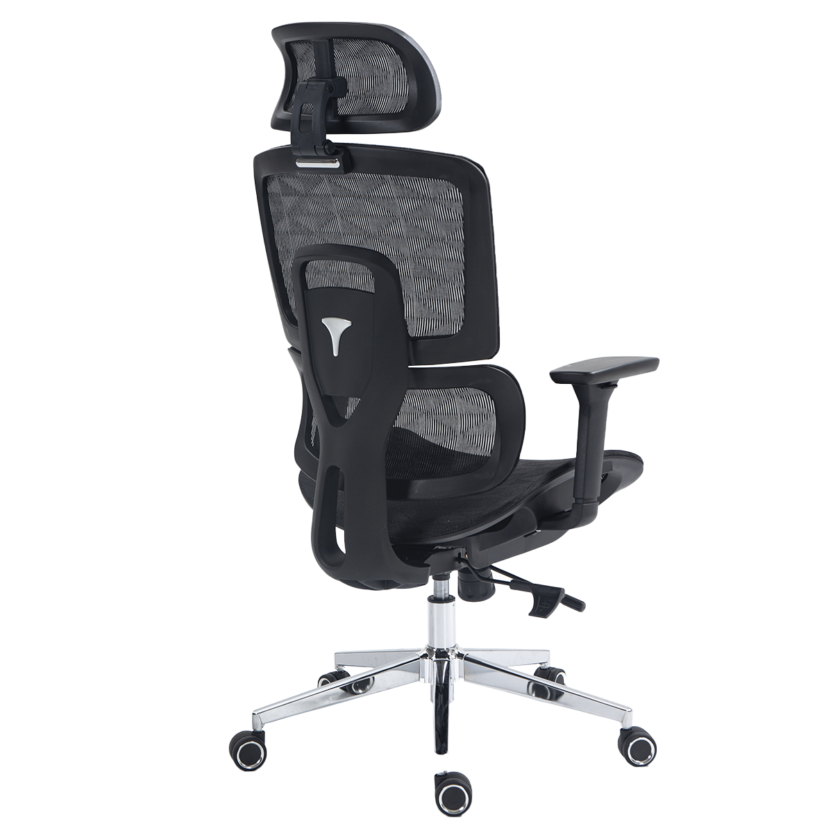 Cadeira de Escritório Dr. Office Business Pro, Preta, Mesh, 3D, Altura Ajustável