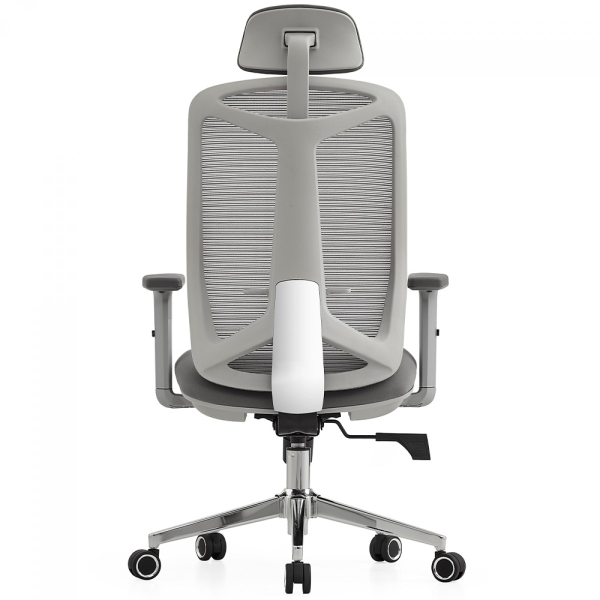 Cadeira de Escritório Dr. Office Easy Pro, Cinza, Mesh, Ajustável, DR-CH-EPR1DGF