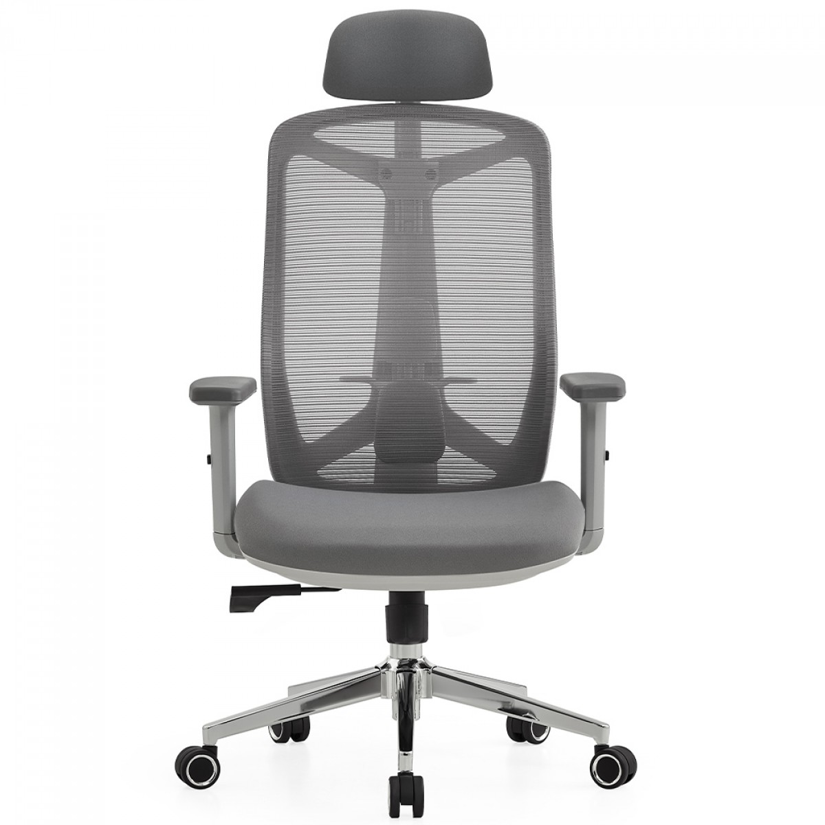 Cadeira de Escritório Dr. Office Easy Pro, Cinza, Mesh, Ajustável, DR-CH-EPR1DGF