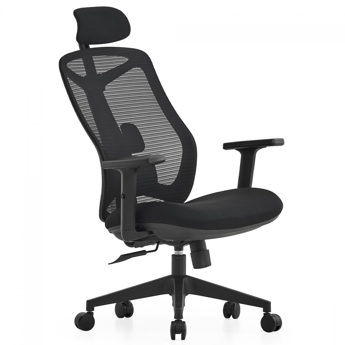 Cadeira de Escritório Dr. Office Easy Pro, Preta, Mesh, Ajustável, DR-CH-EPR1DBF