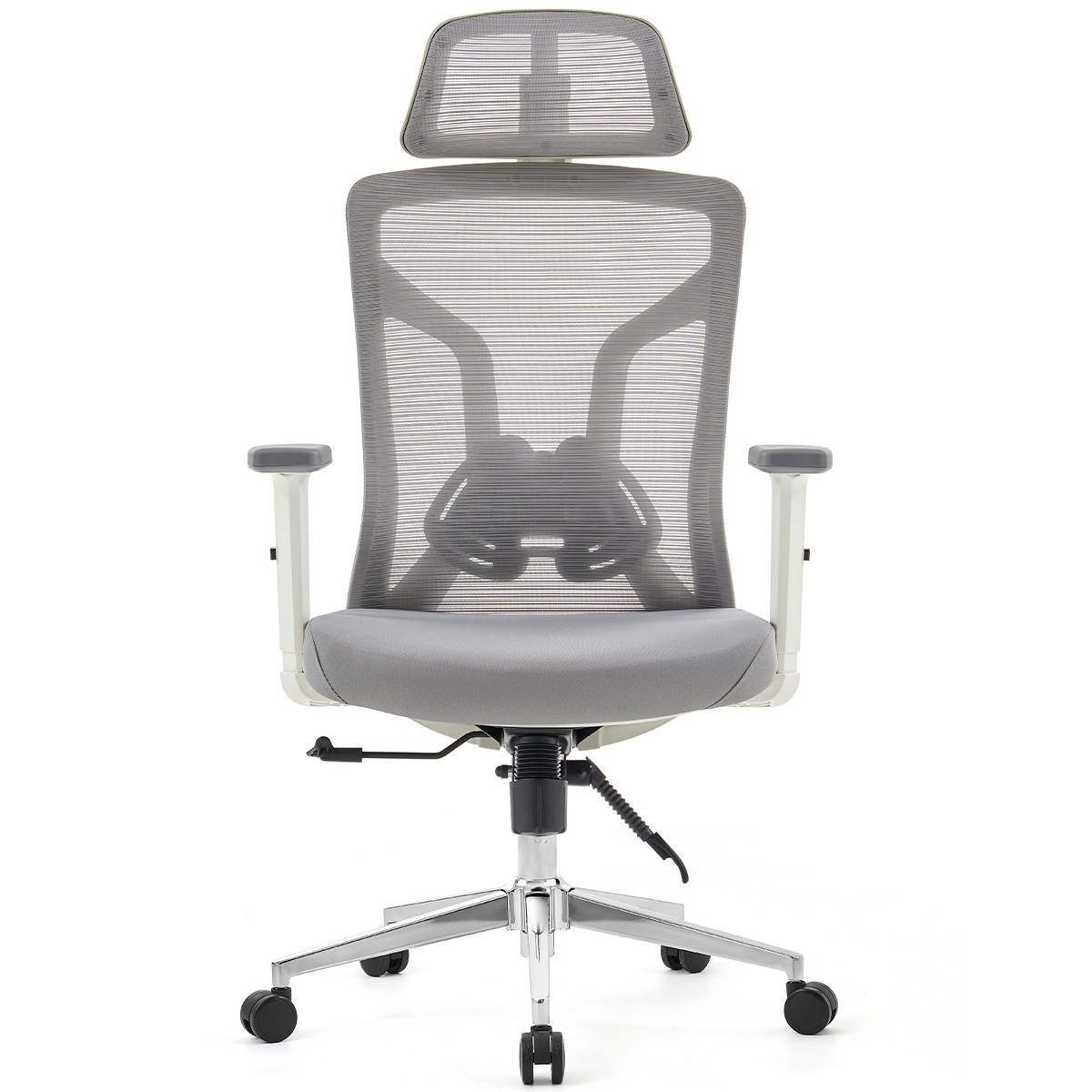 Cadeira de Escritório Dr. Office Ergo Pro, Cinza, Mesh, Altura Ajustável, DR-CH-EPR2DGH