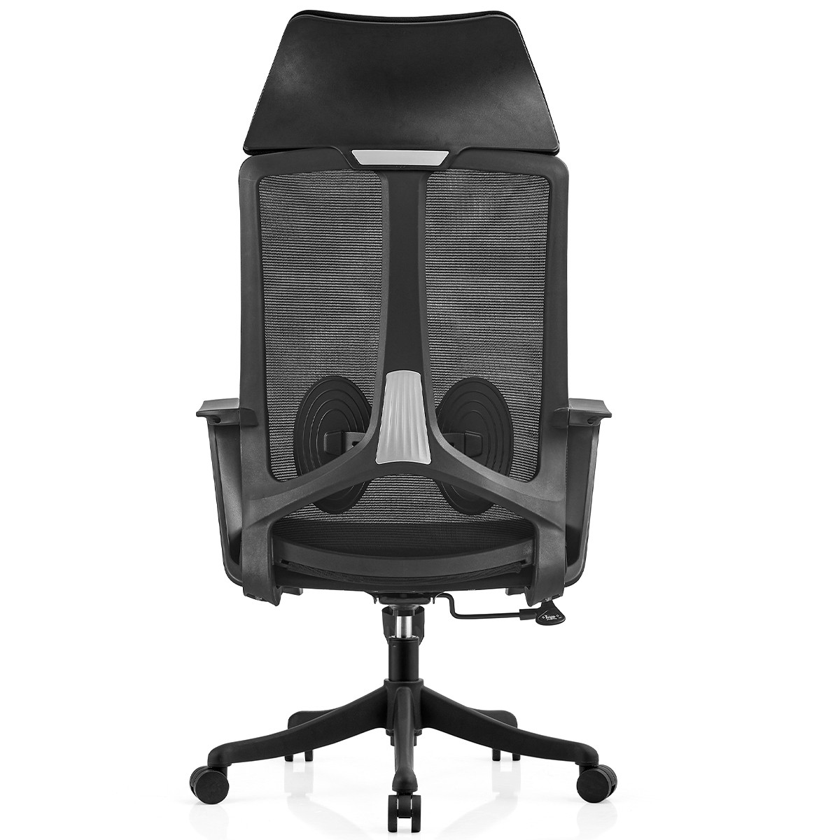 Cadeira De Escritório Dr. Office Flex, Preta, Mesh, Altura Ajustável, DR-CH-FXN0DB