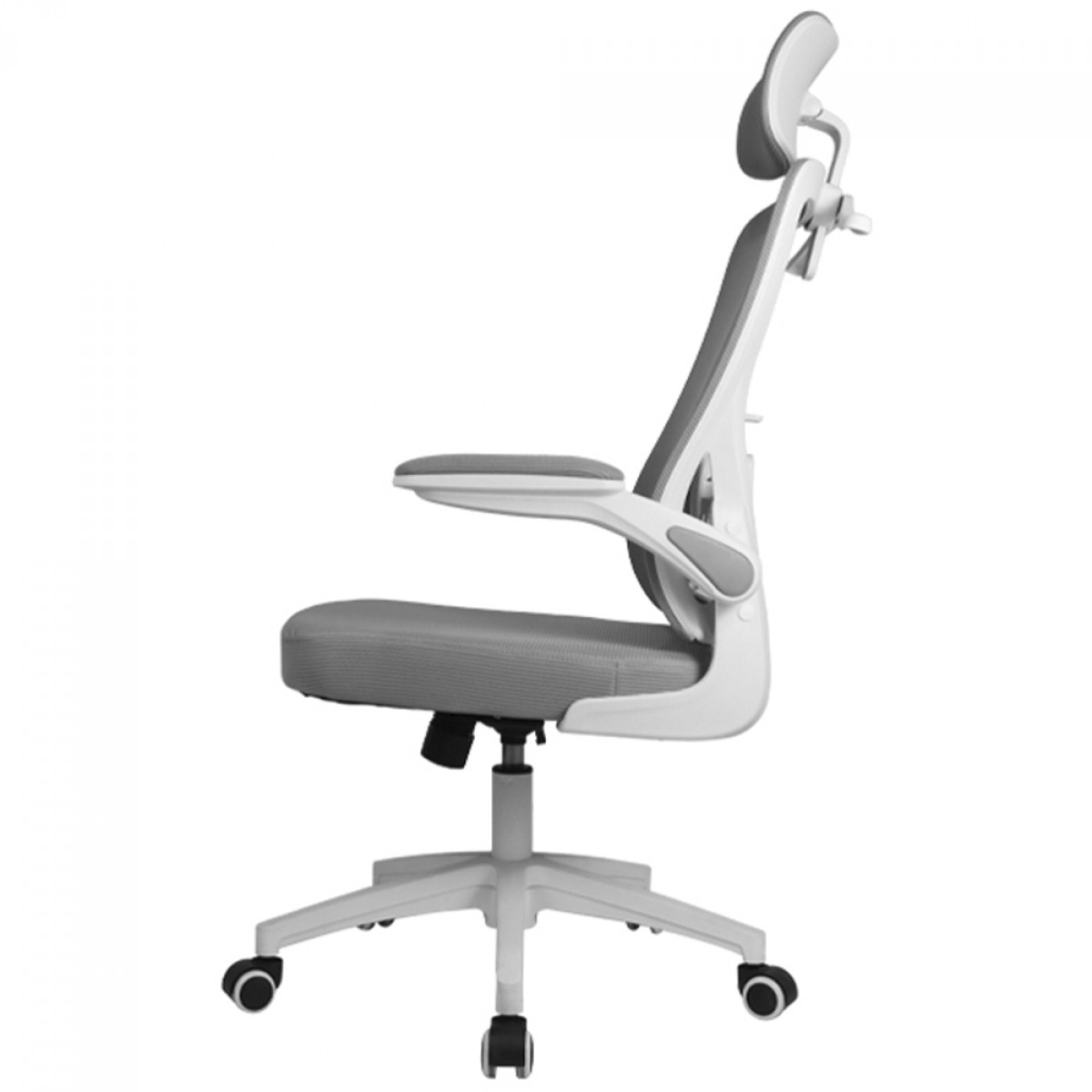 Cadeira De Escritório Dr. Office Handy, Ajustável, Ergonômica, Mesh, Cinza, DR-CH-HDN1DWG