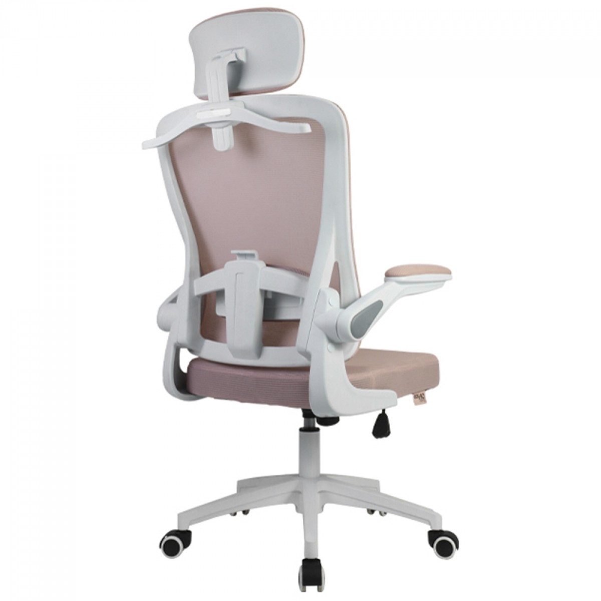 Cadeira De Escritório Dr. Office Handy, Ajustável, Ergonômica, Mesh, Rosa, DR-CH-HDN1DWP