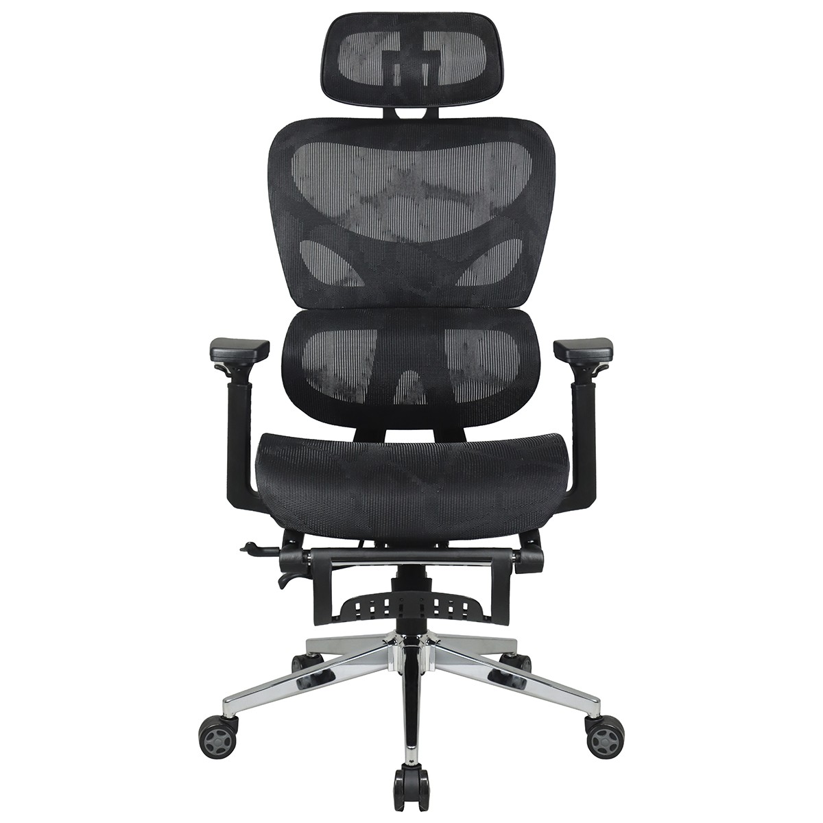 Cadeira de Escritório Dr. Office Master, Mesh, Ajustável, 3D, Preta, DR-CH-MTR3DBF