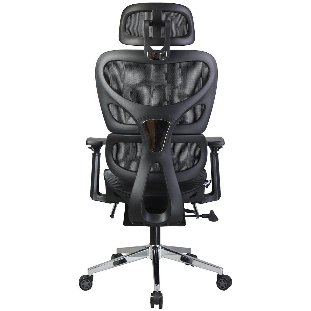 Cadeira de Escritório Dr. Office Master, Mesh, Ajustável, 3D, Preta, DR-CH-MTR3DBF
