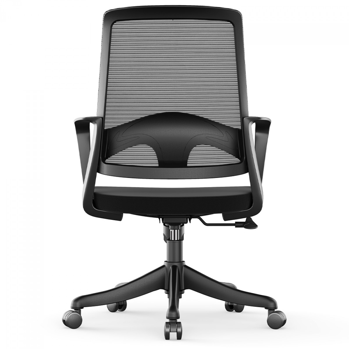 Cadeira de Escritório Dr. Office Smart PRO, Altura Ajustável, Preta, DR-CH-SPN0DB