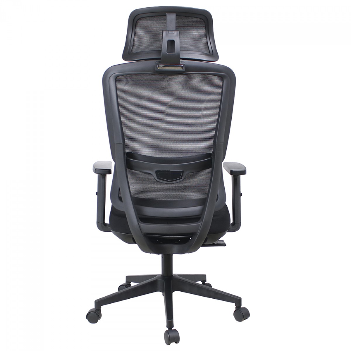 Cadeira de Escritório Dr. Office Work Pro, Ajustável, Mesh, 2D, Reclinável, Preta, DR-CH-WKPR2DB