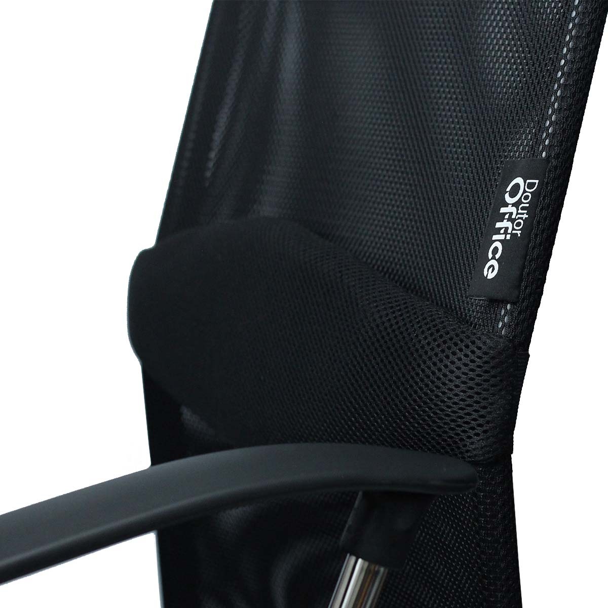 Cadeira De Escritório Dr. Office Comfort, Preto, CDR-0402-B