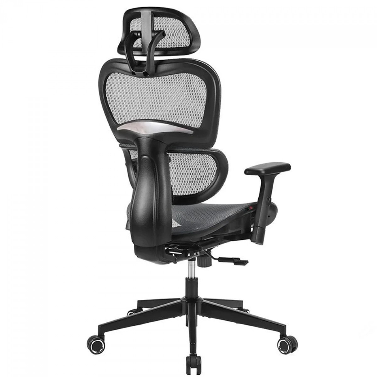 Cadeira De Escritório DT3 Alera+, Ajustável, Ergonômica, 3D, Mesh, Cinza e Preto, 13943-0