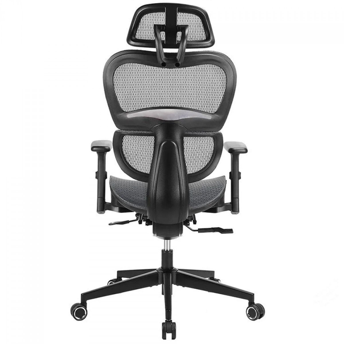 Cadeira De Escritório DT3 Alera+, Ajustável, Ergonômica, 3D, Mesh, Cinza e Preto, 13943-0