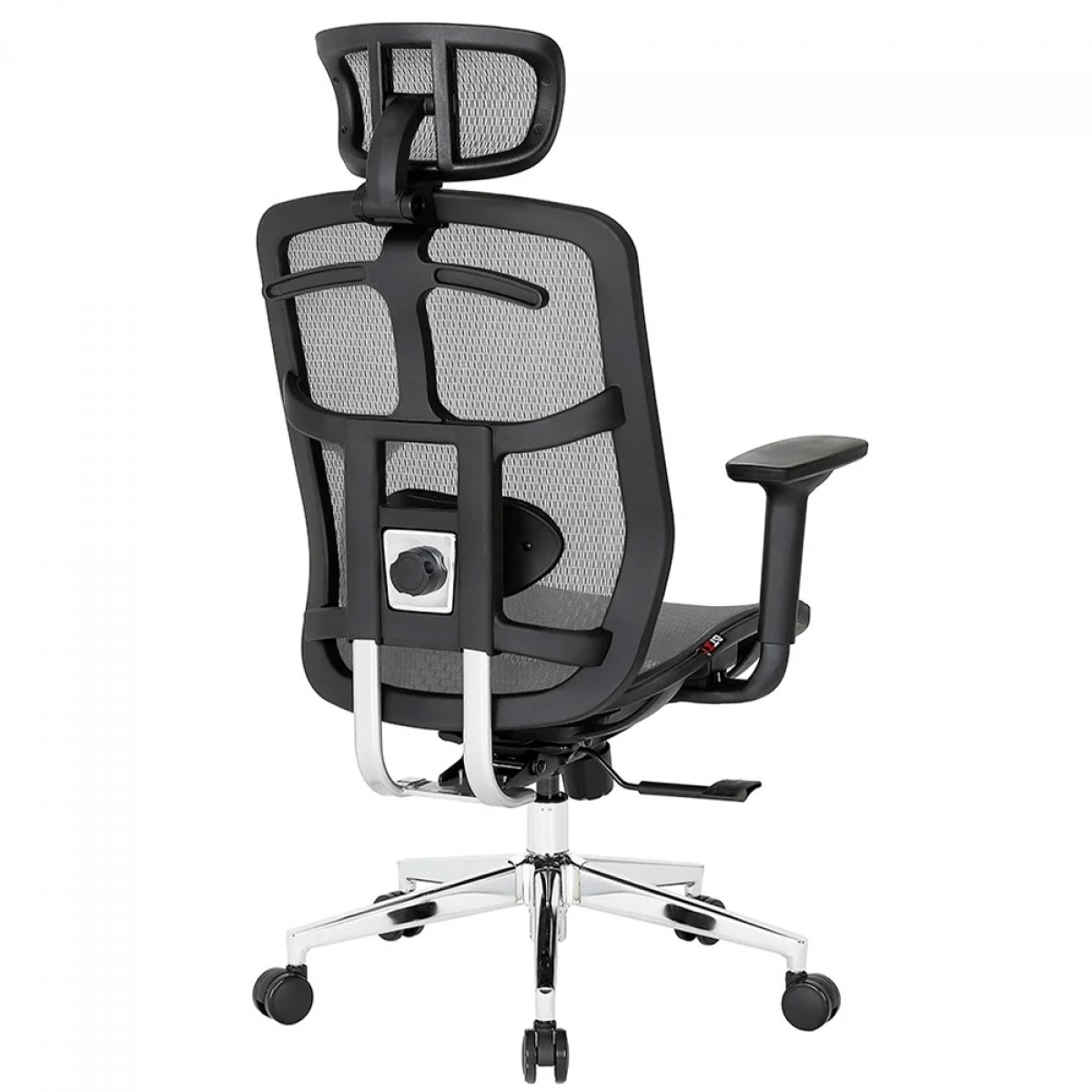 Cadeira De Escritório DT3 Diana V2, Ajustável, Ergonômica, 3D, Mesh, Cinza e Preto, 14513-4