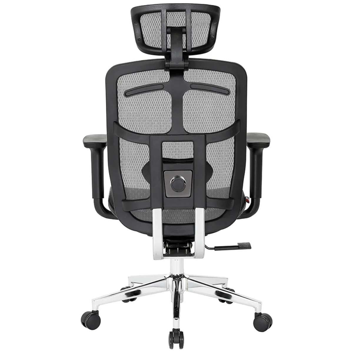 Cadeira De Escritório DT3 Diana V2, Ajustável, Ergonômica, 3D, Mesh, Cinza e Preto, 14513-4