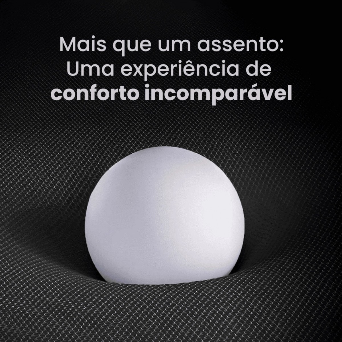 Cadeira de Escritório DT3 Ergonomie Home, 5D, Mesh, Preta