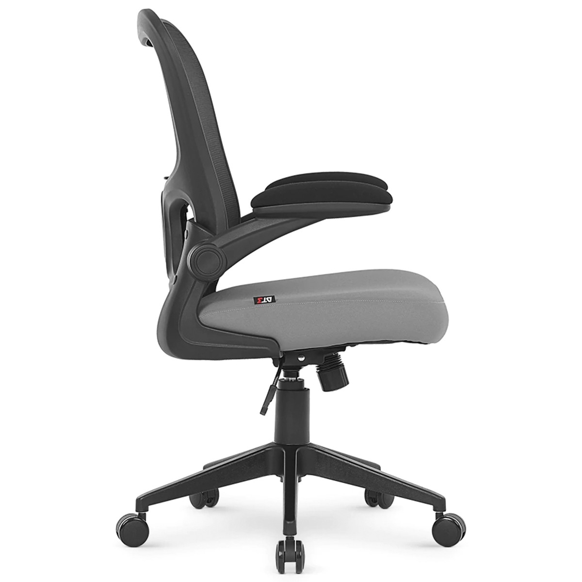 Cadeira De Escritório DT3 Vita, Ajustável, Ergonômica, Mesh, Preto e Cinza, 13907-0