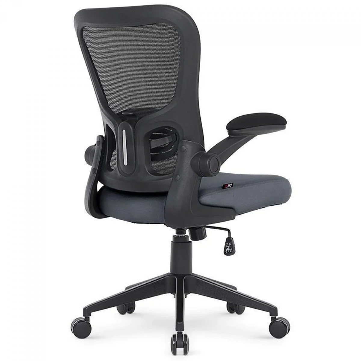 Cadeira De Escritório DT3 Vita, Ajustável, Ergonômica, Mesh, Preto e Cinza Escuro, 13906-9