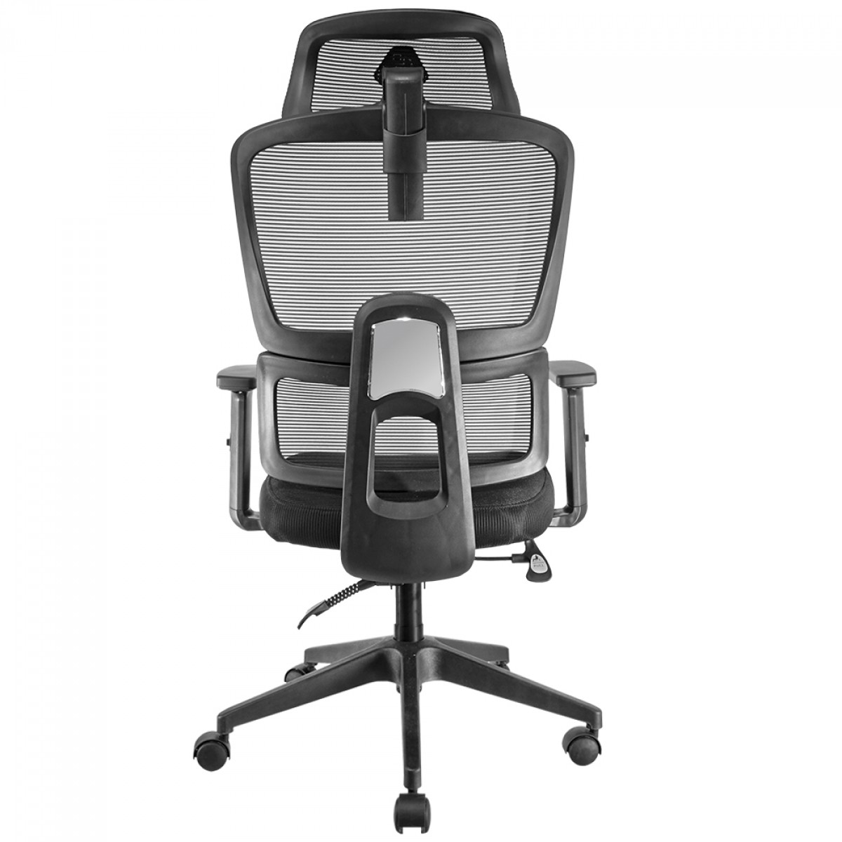 Cadeira de Escritório Keytime ErgoFlex 3D, Ajustável, Mesh, Preta, KYT00041