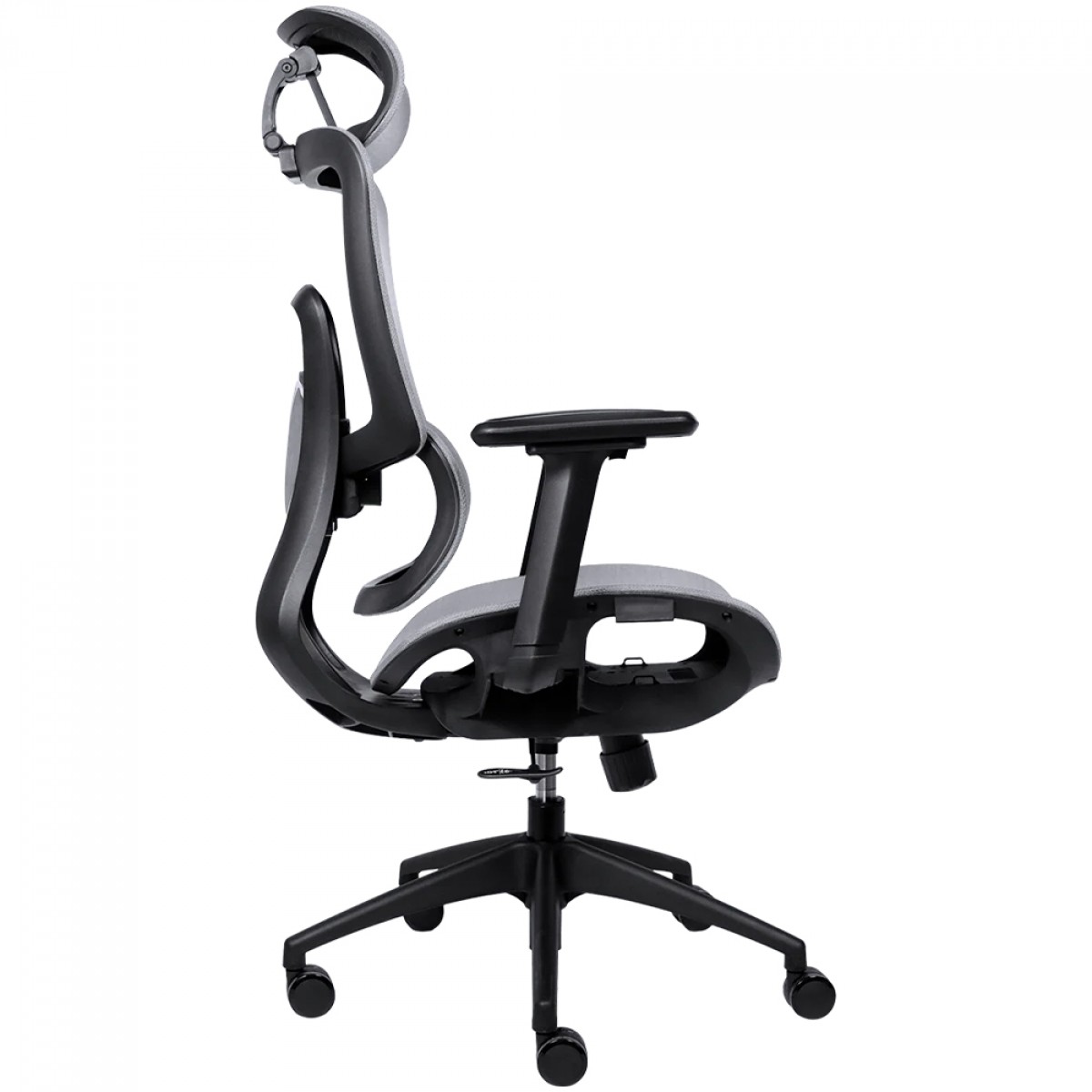 Cadeira de Escritório PCYes Office MS5, Mesh, Ajustável, Ergonômico, 3D, Cinza, PCOMS5G