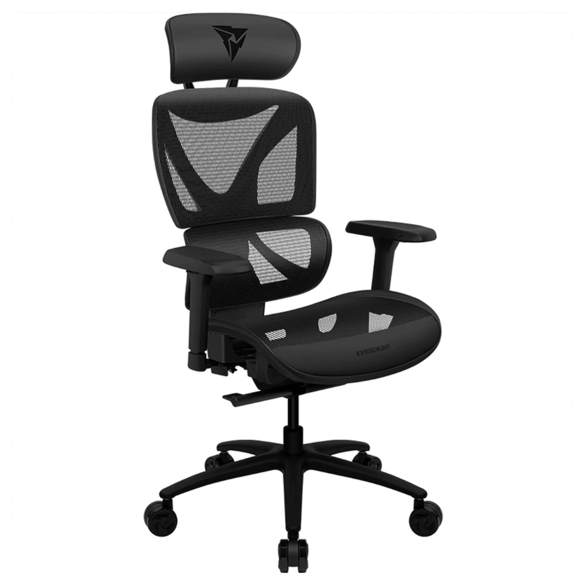 Cadeira de Escritório ThunderX3 XTC Mesh, Ajustável, Ergonômico, 3D, Preto