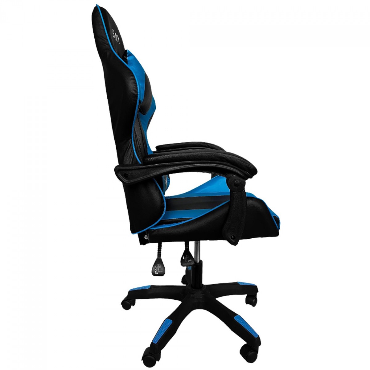 Cadeira Gamer BRX Impact, Ajustável, Azul e Preto, CD-IPCTBLUE