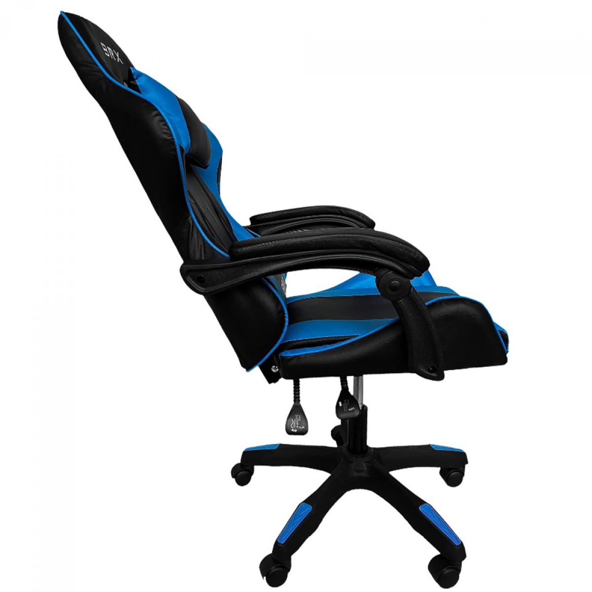 Cadeira Gamer BRX Impact, Ajustável, Azul e Preto, CD-IPCTBLUE