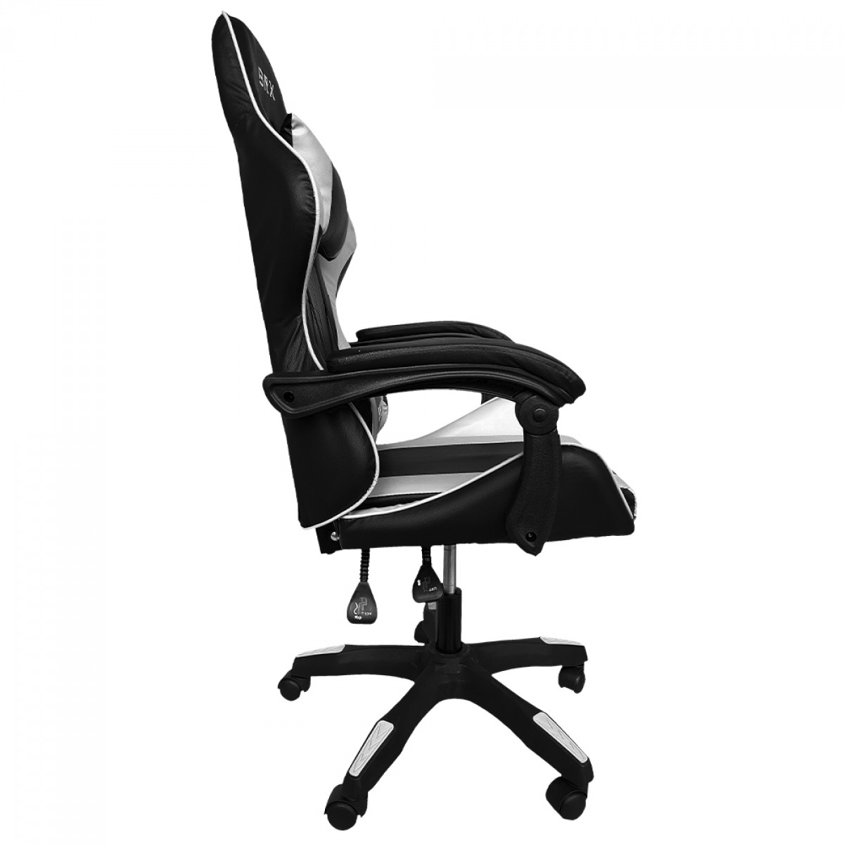 Cadeira Gamer BRX Impact, Ajustável, Branco e Preto, CD-IPCTWHITEBLACK