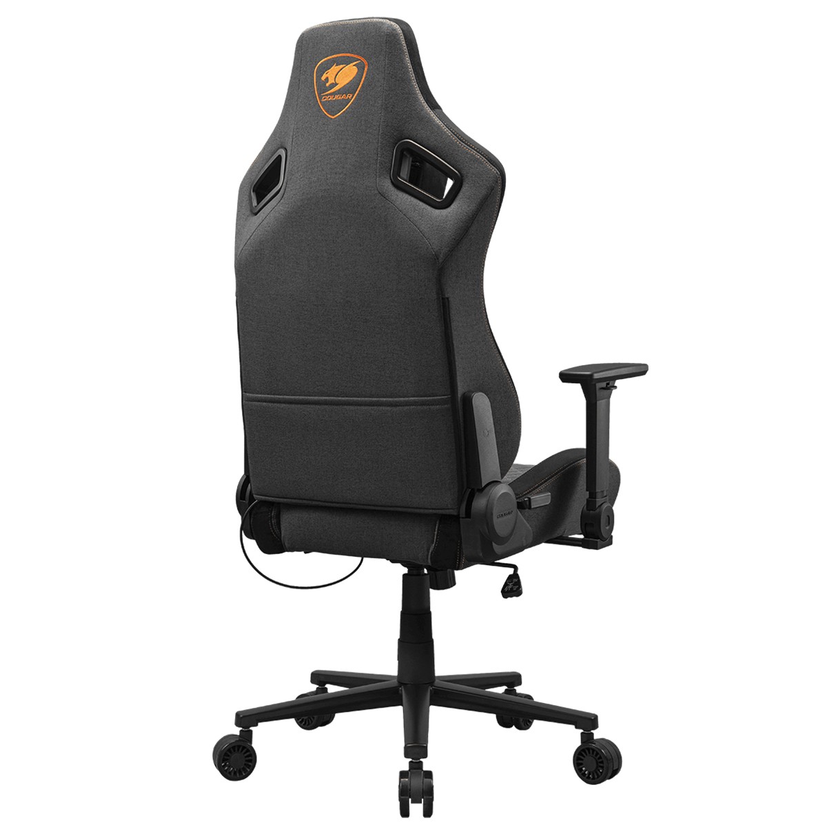 Cadeira Gamer Cougar Defensor Gray F, Reclinável, 4D, Tecido, Cinza, 3MDFFGRB.0001