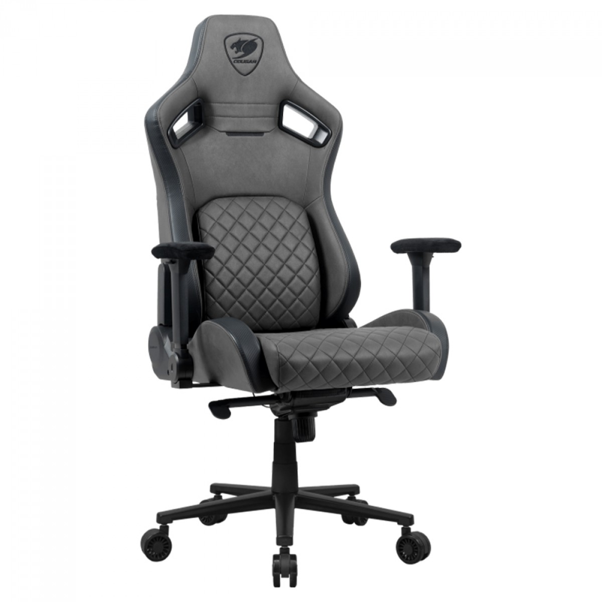 Cadeira Gamer Cougar Defensor S Jet Gray F, Reclinável, 4D, Cinza, CGR-DSF-GRB