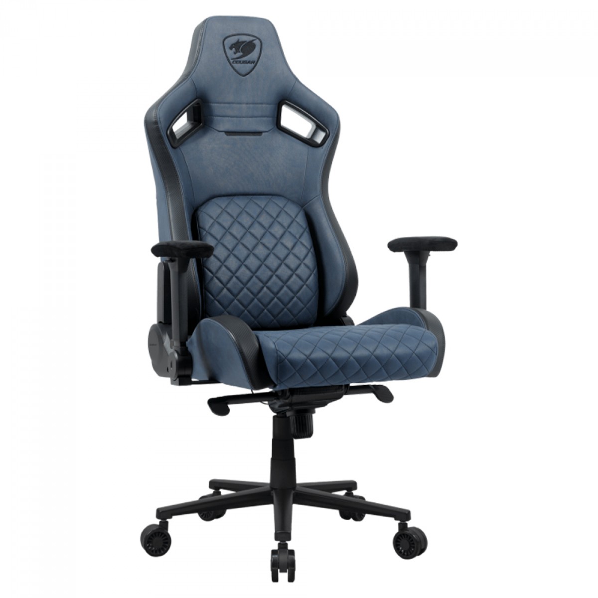 Cadeira Gamer Cougar Defensor S Navy Blue F, Reclinável, 4D, Azul, CGR-DSF-BUB