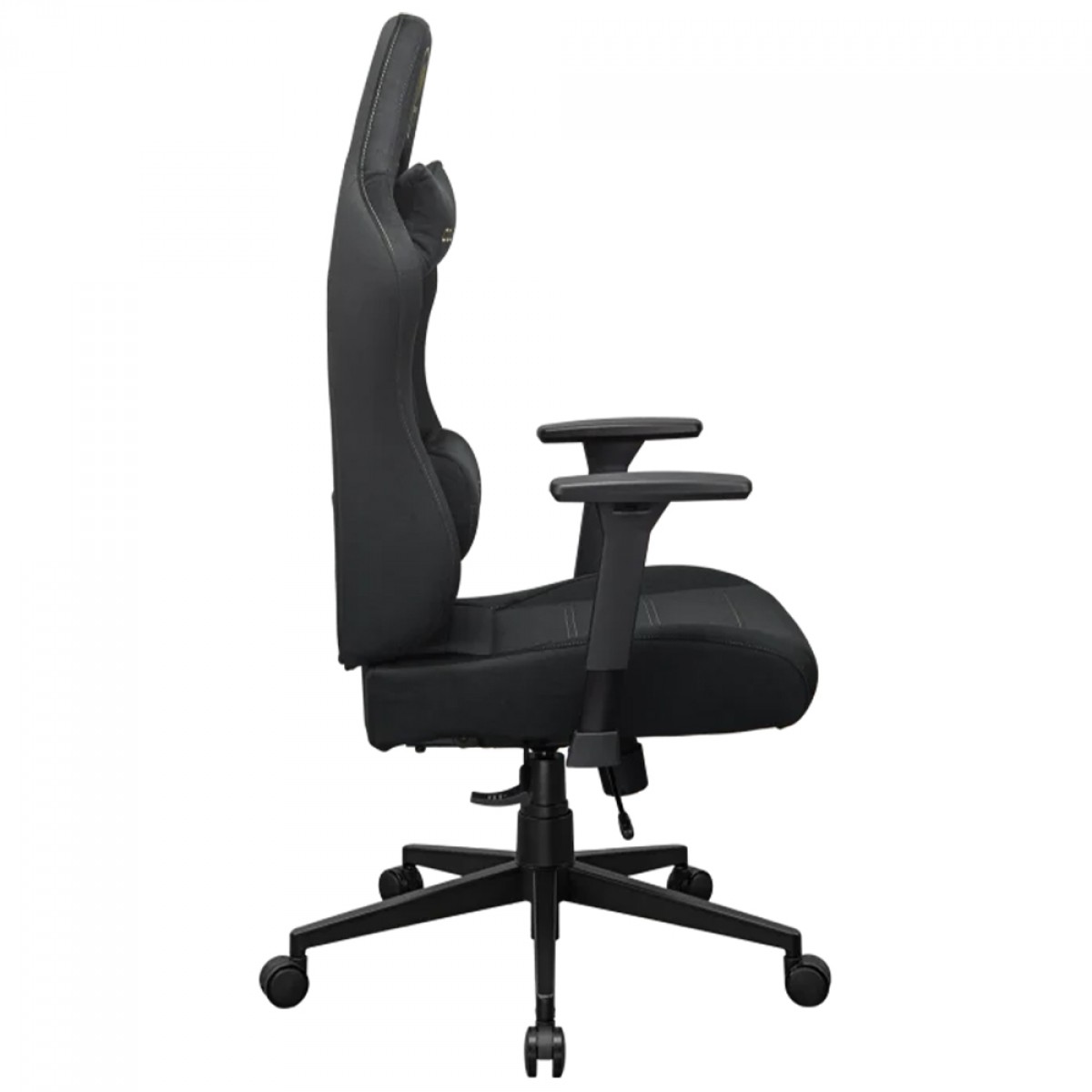 Cadeira Gamer Cougar Pryme Gold F, Reclinável, 3D, Cinza, Preta, CGR-PRM-GLB