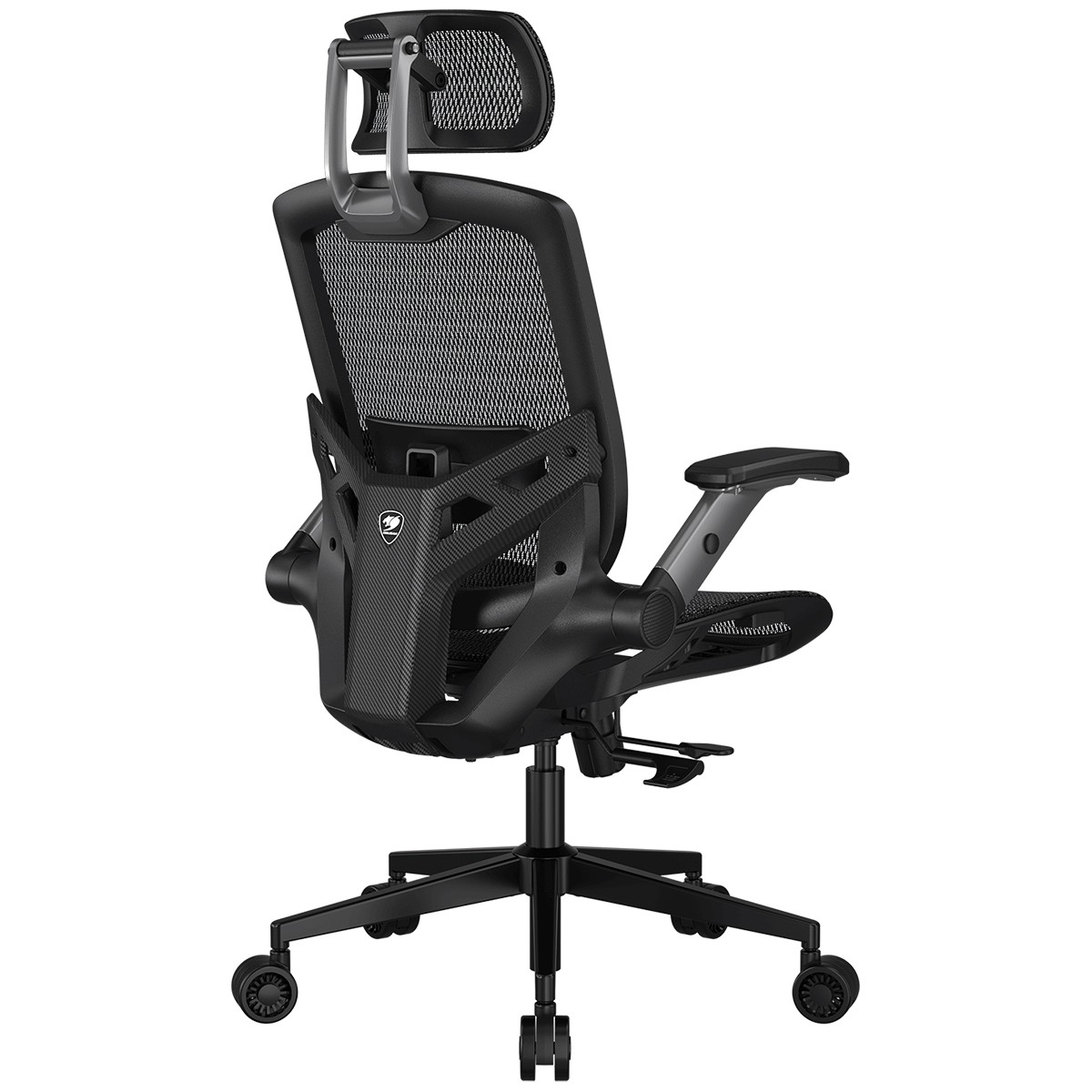 Cadeira Gamer Cougar Speeder One, Tecido, Ajustável, 2D, Preto, 3MSPOBLB.0001