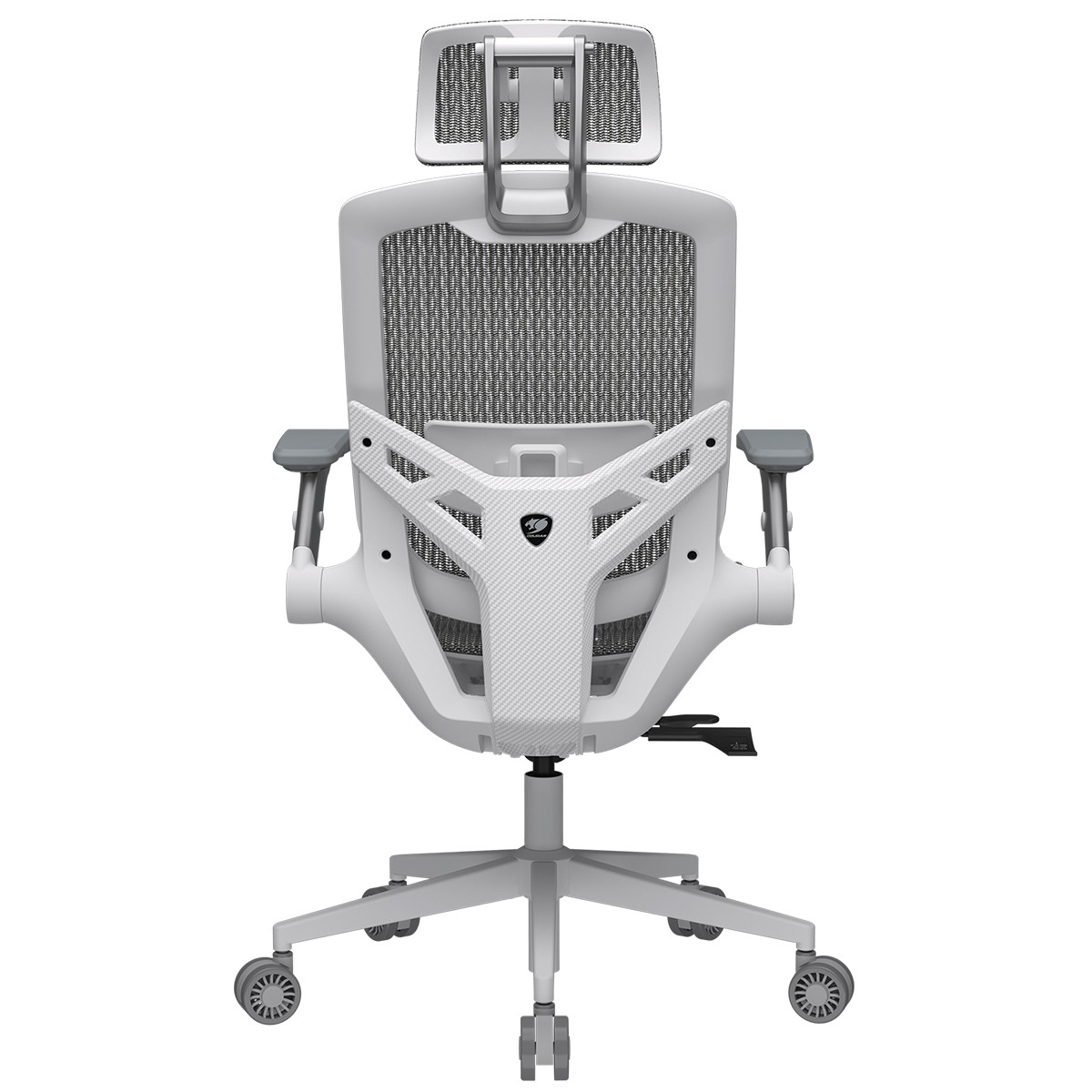 Cadeira Gamer Cougar Speeder One White, Ergonômica, Mesh, Ajustável, 2D, Branco, 3MSPOWHW.0001