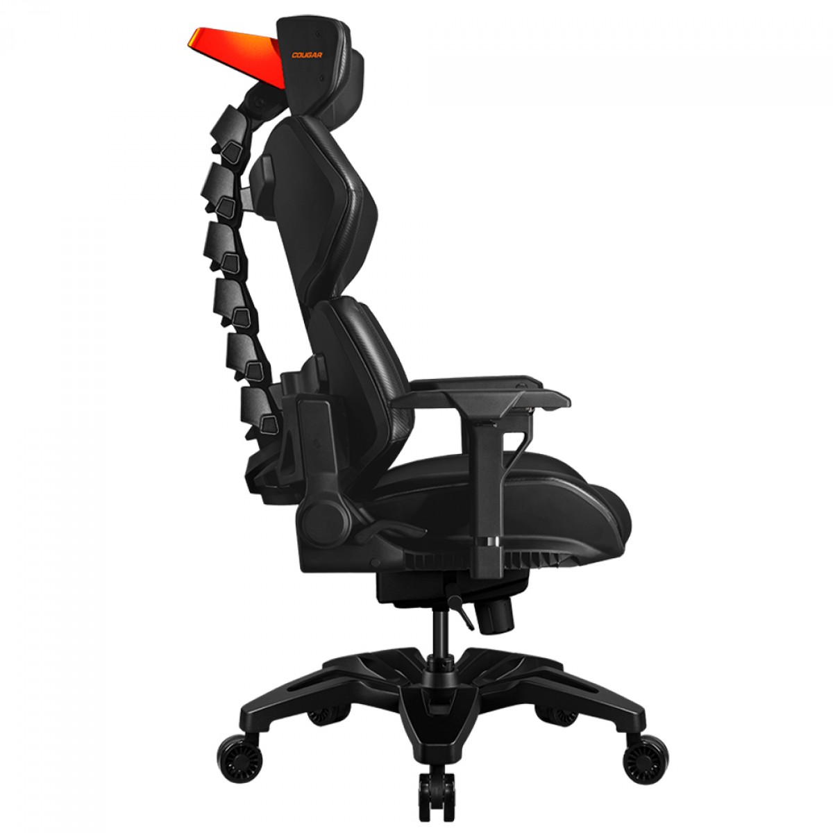 Cadeira Gamer Cougar Terminator, Ergonômica, Ajustável, 4D, Preto, 3MTERNXB.0001