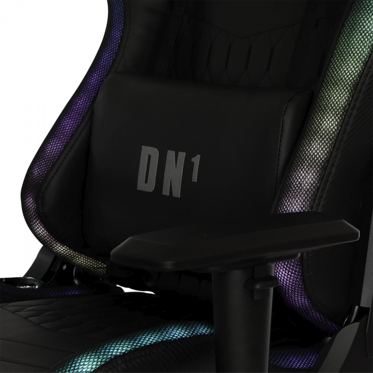 Cadeira Gamer Draxen DN1 RGB, Ajustável, 2D, Preto, DN001/RGB