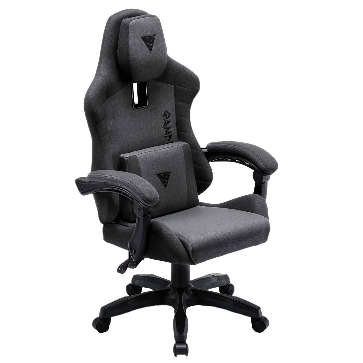 Cadeira Gamer Gamdias ZELUS E3 WEAVE, Reclinável, Cinza, Suporta Até 120KG