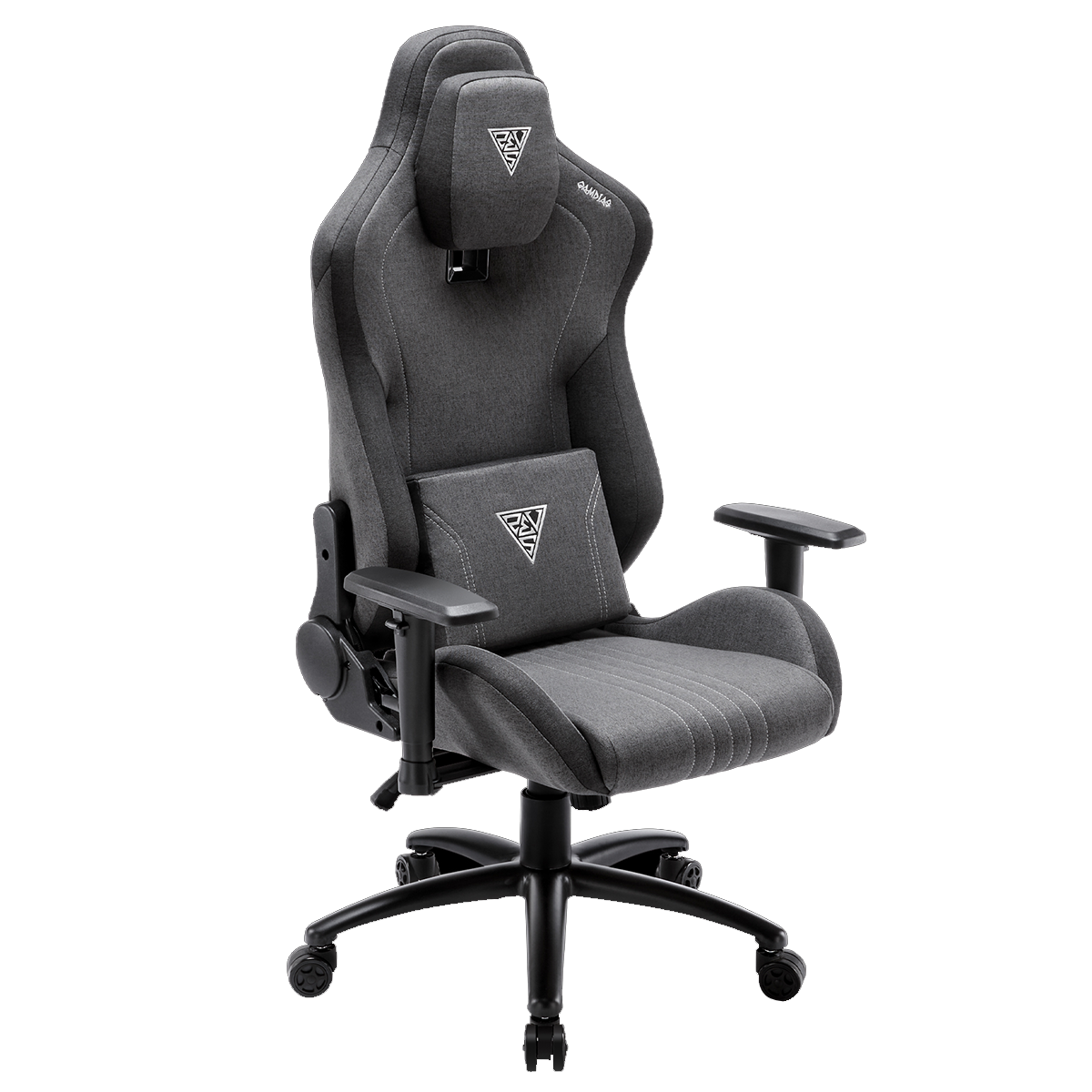 Cadeira Gamer Gamdias ZELUS M3 WEAVE, Reclinável, Cinza, Suporta Até 140KG