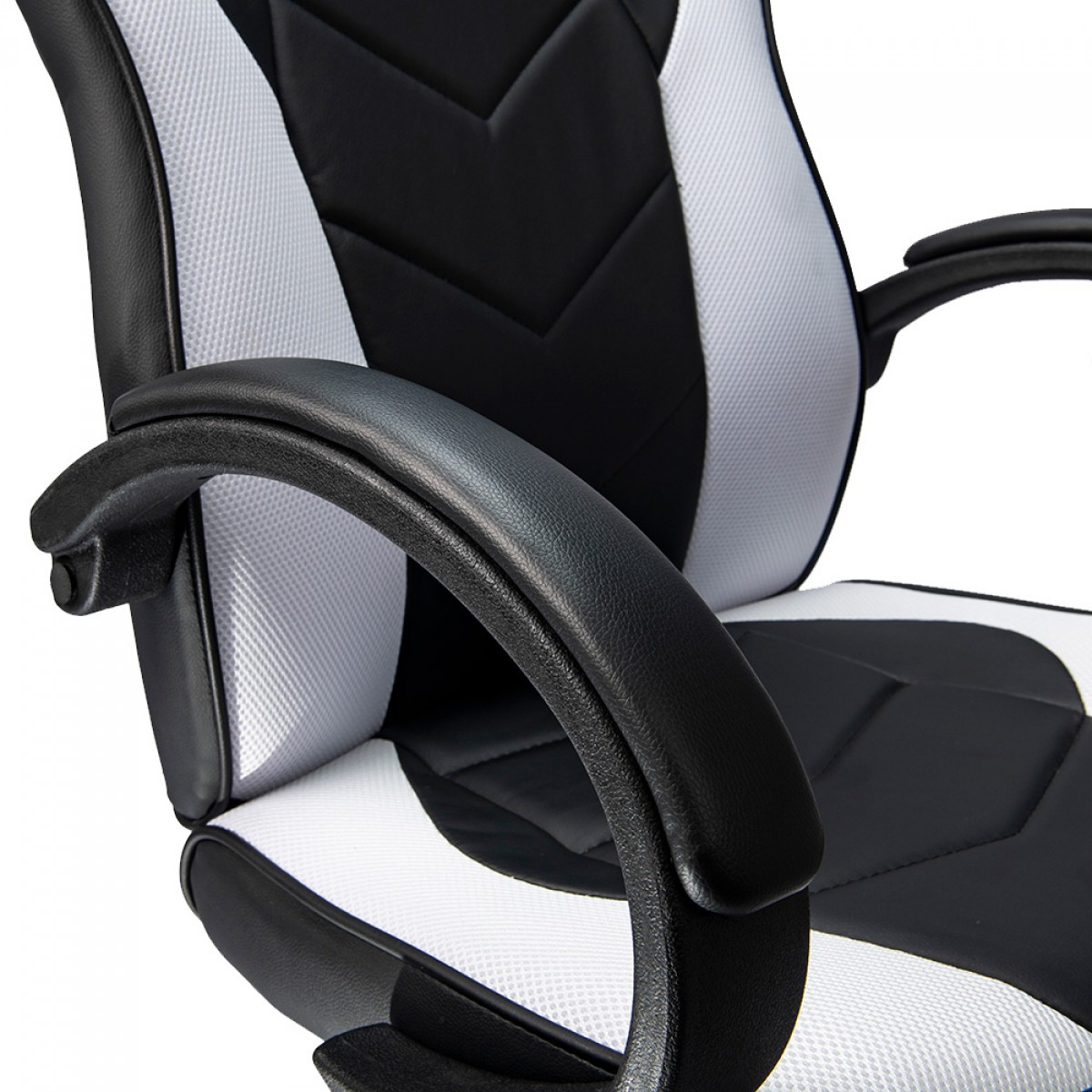 Cadeira Gamer MyMax MX0, Ajustável, Preto e Branco, MGCH-MX0/WH