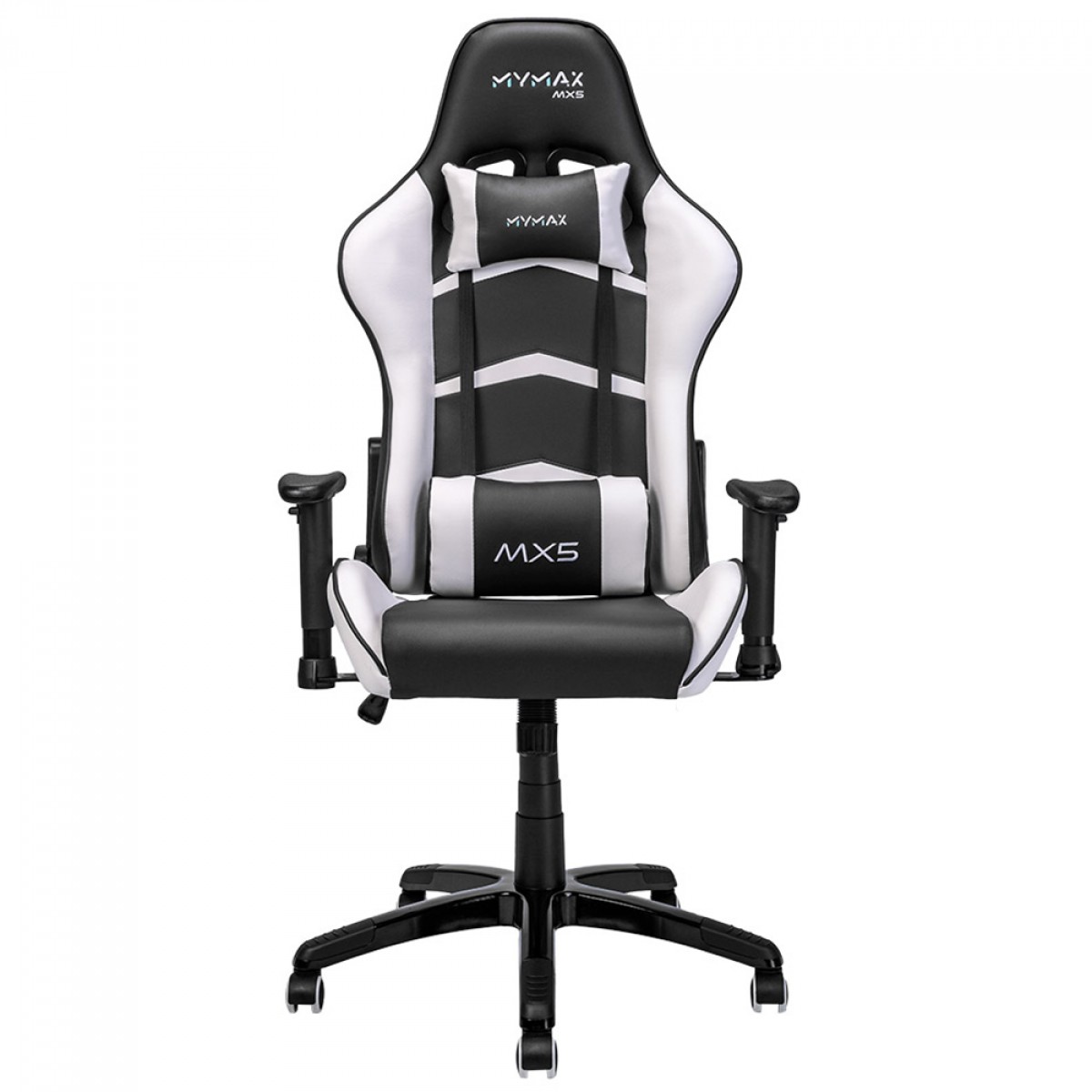 Cadeira Gamer MyMax MX5, Ajustável, 2D, Preto e Branco, MGCH-MX5/WH