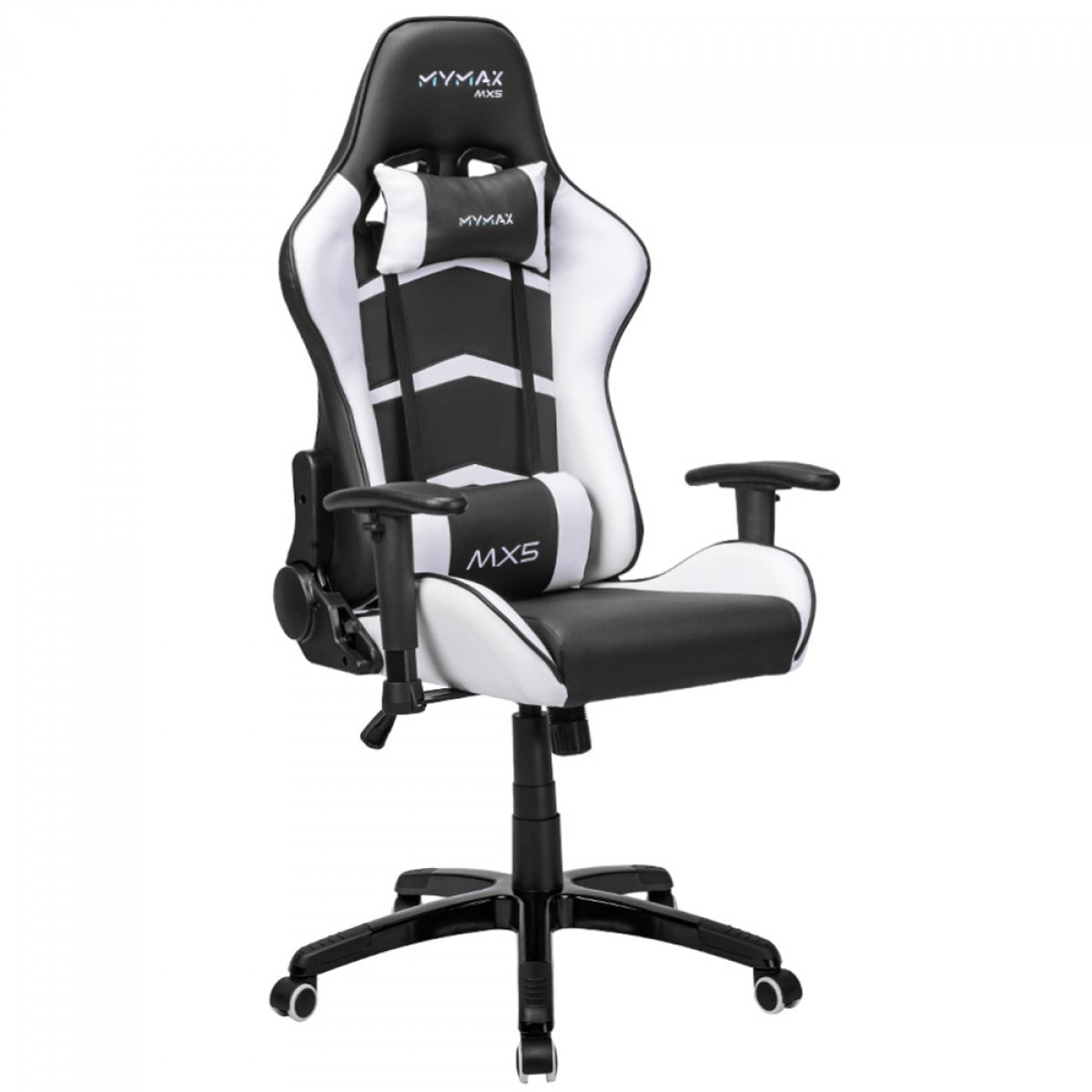Cadeira Gamer MyMax MX5, Ajustável, 2D, Preto e Branco, MGCH-MX5/WH