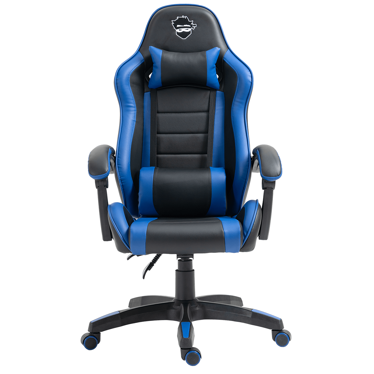 Cadeira Gamer Ninja Danzo, Reclinável, Preto e Azul
